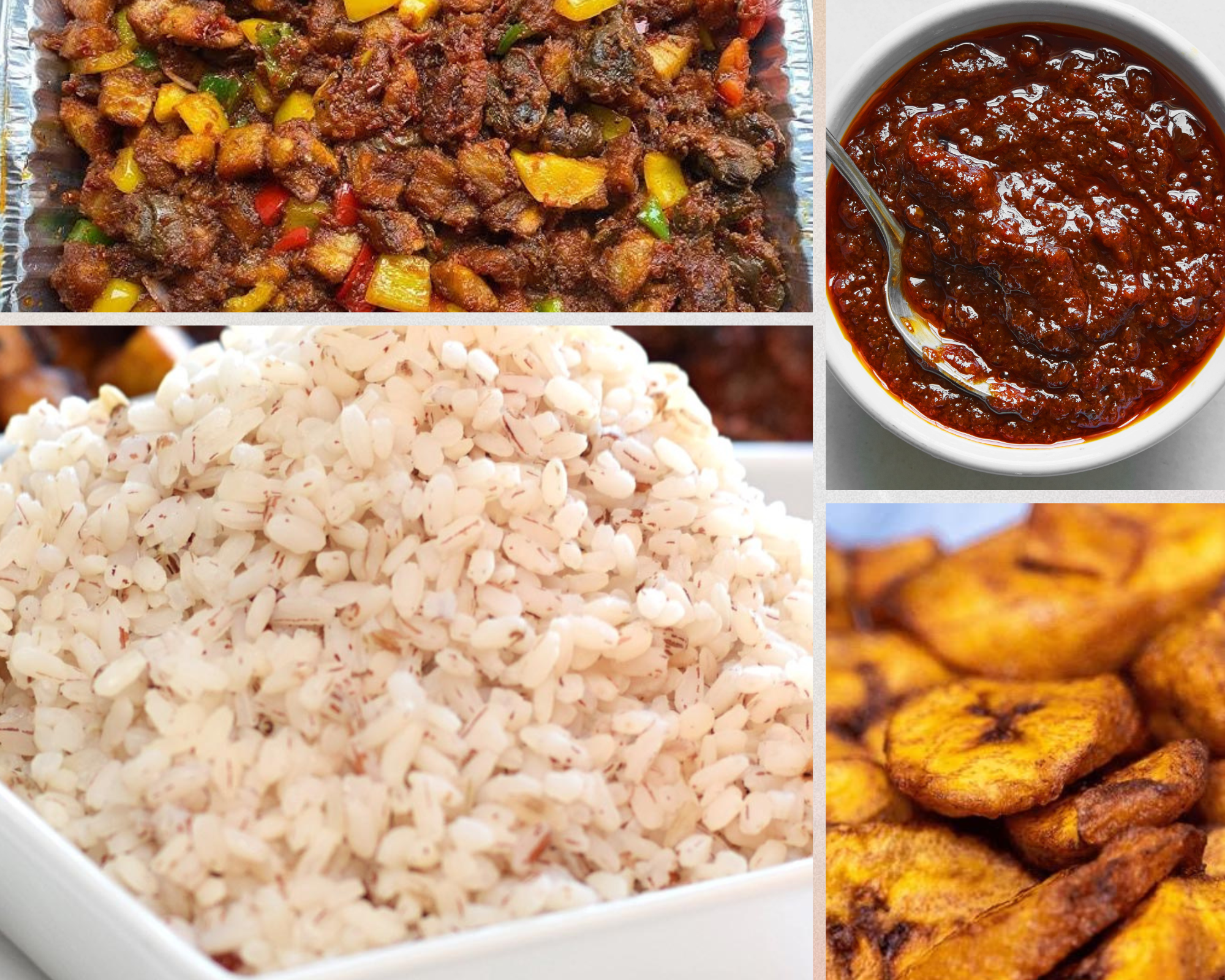 Ofada Rice Combo