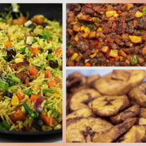 Fried Rice Combo with Spiced Beef/Gizzard