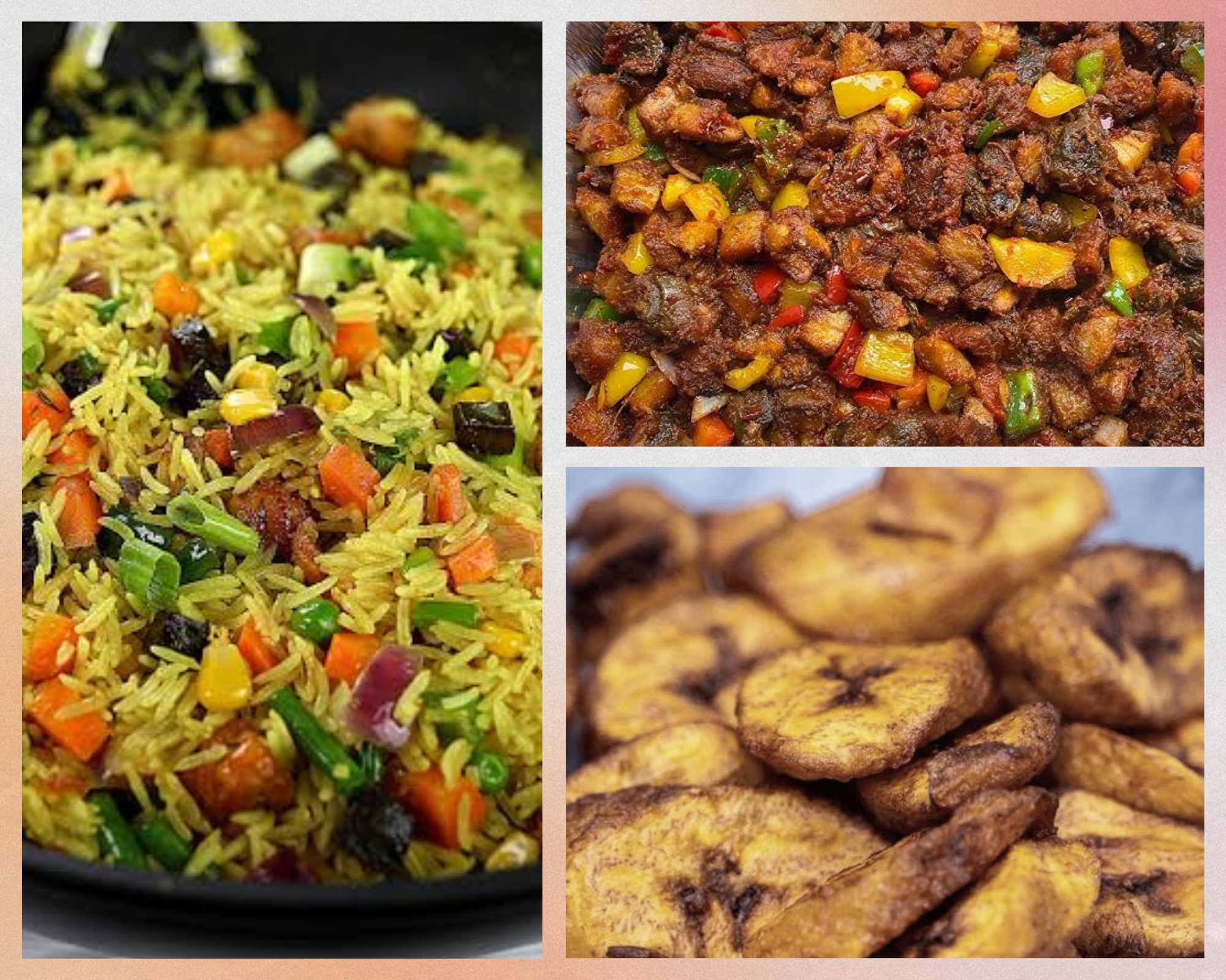 Fried Rice Combo with Spiced Beef/Gizzard